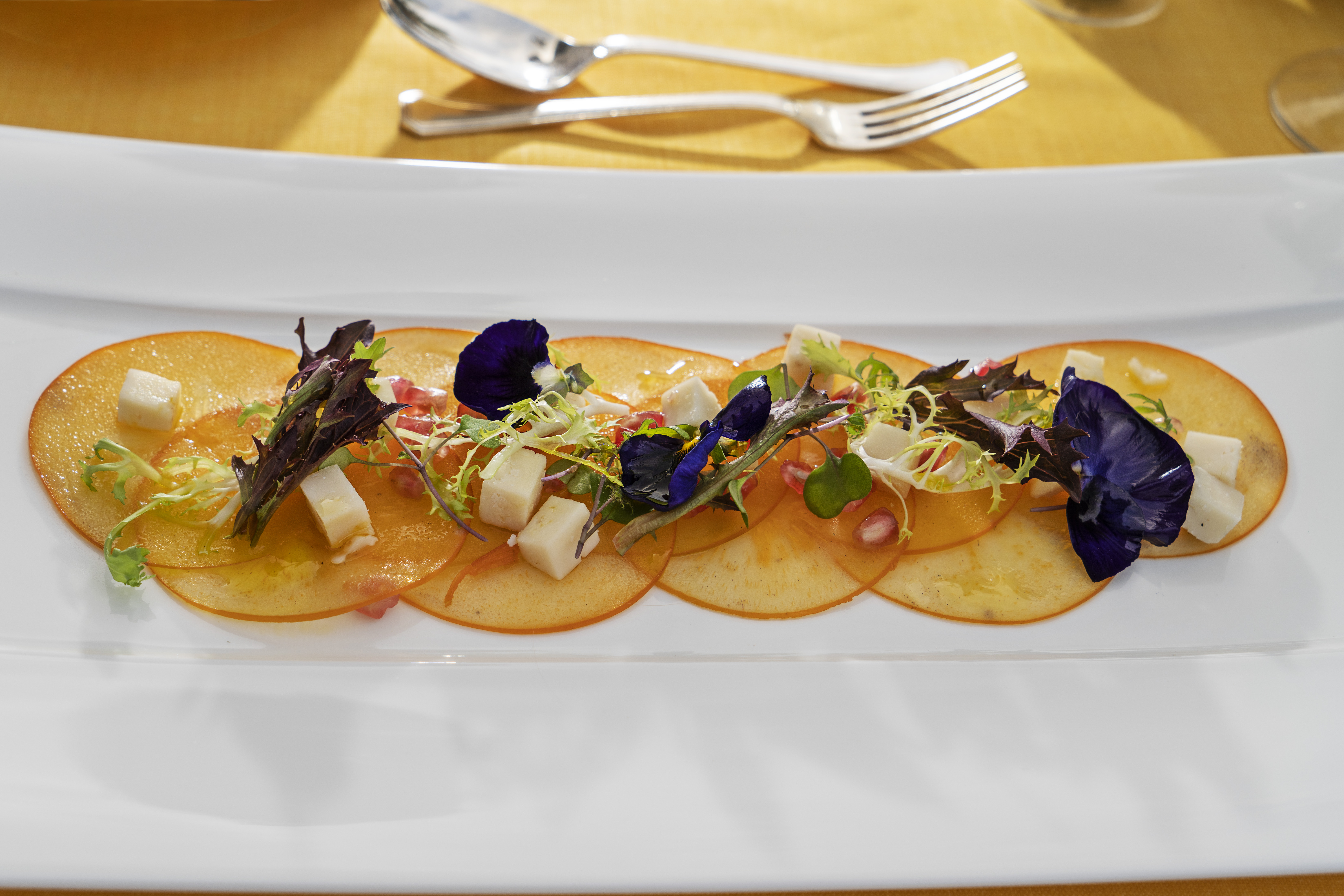 carpacho de caqui 