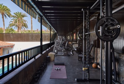 Gym at Seaside Grand Hotel Residencia