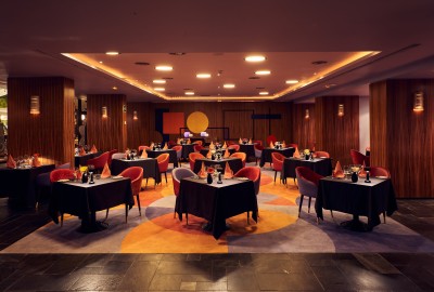 Interior of Esencia restaurant
