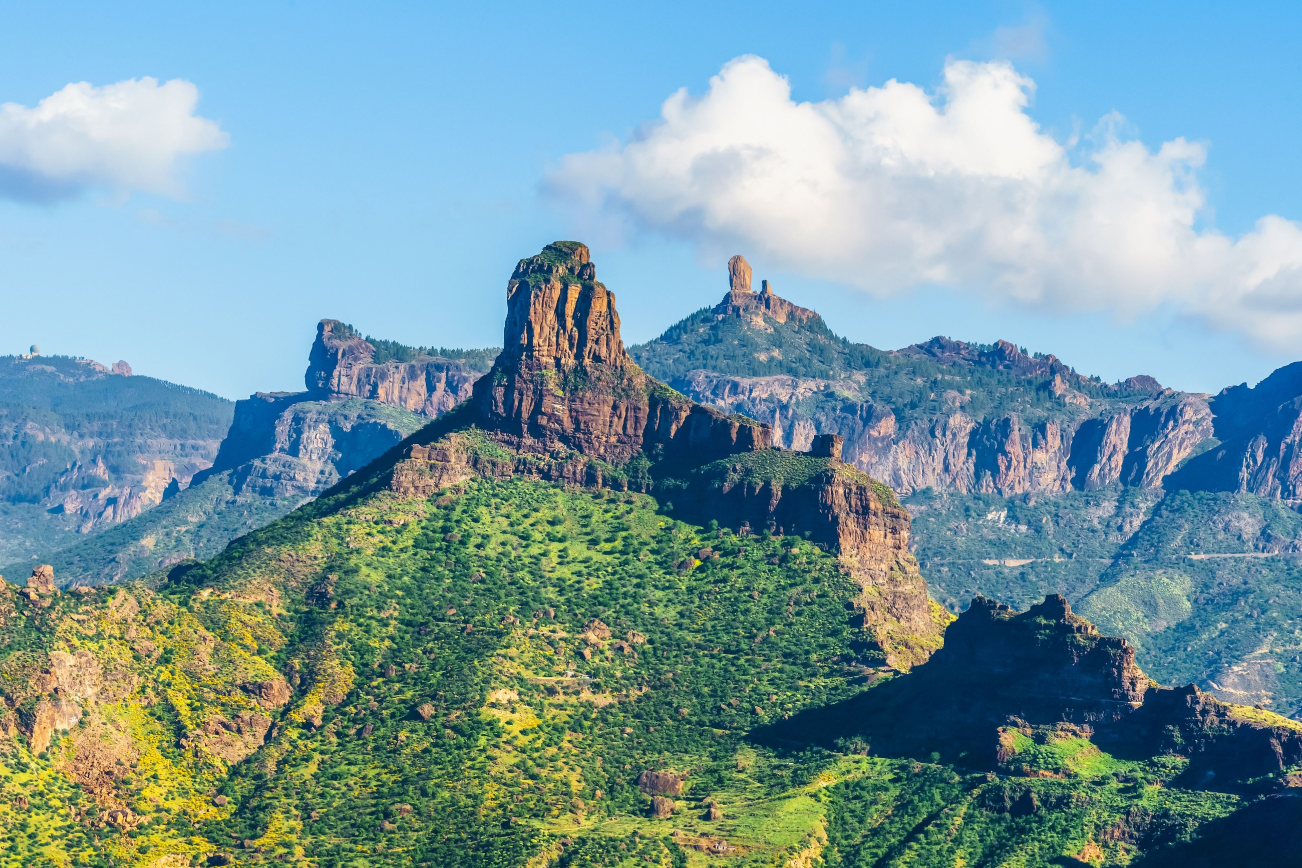 Roque Bentayga and Roque Nublo