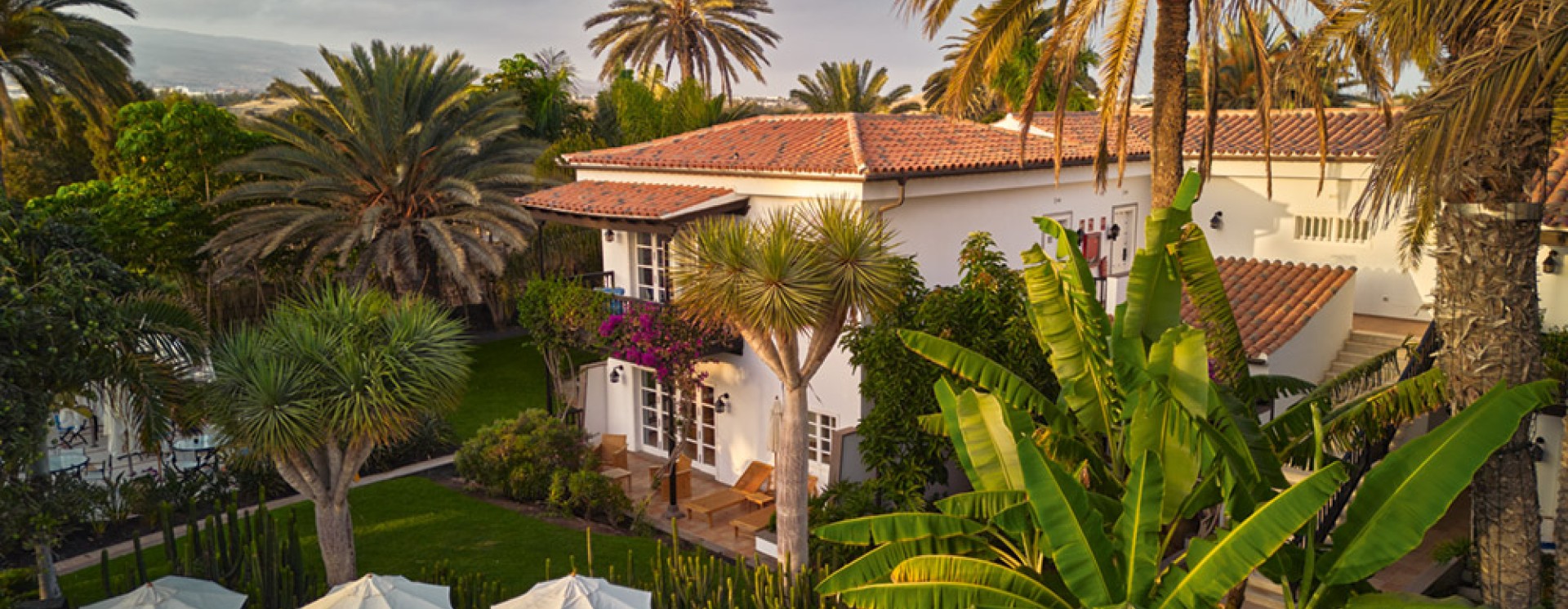 Garden in Grand Hotel Residencia